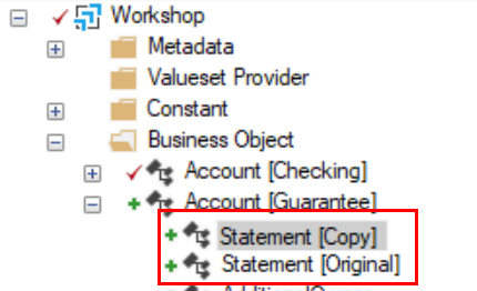 Named Child Copy Nodes