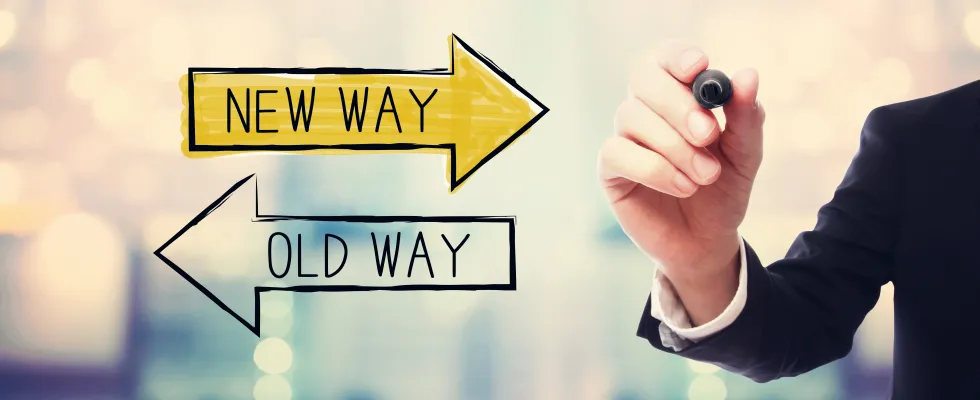 old way new way picture