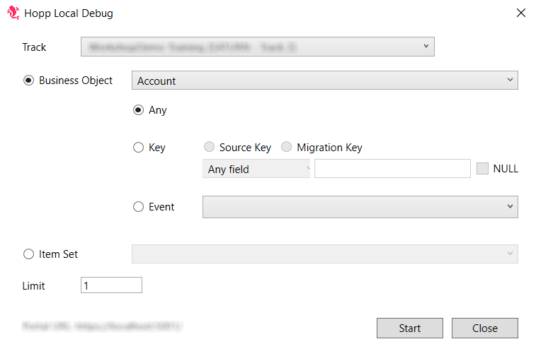 Select Business Object