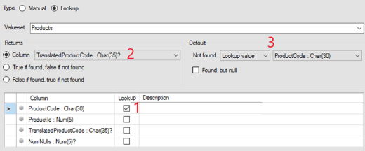 Lookup Rule Definition 2