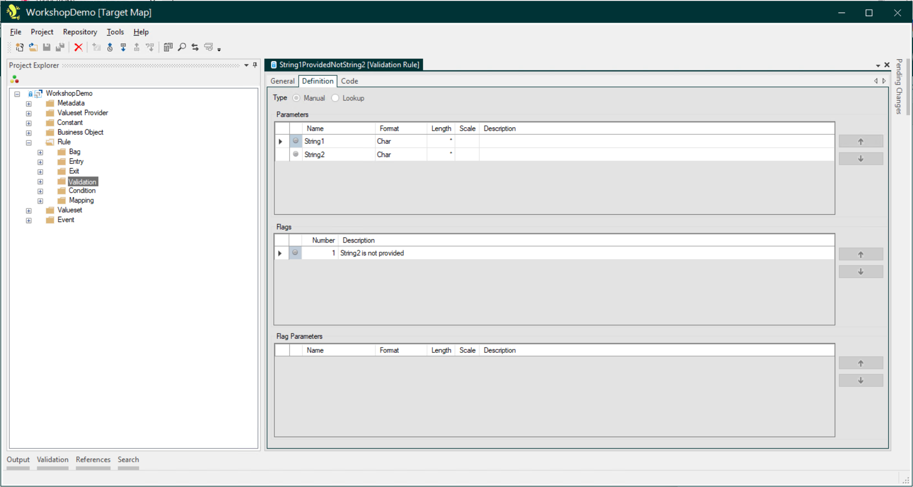 Rule Definition Manual