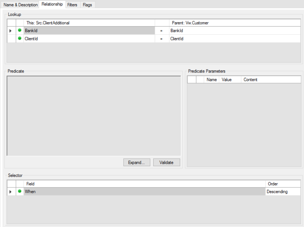 Child Source Object on Any Extraction Map Lookup